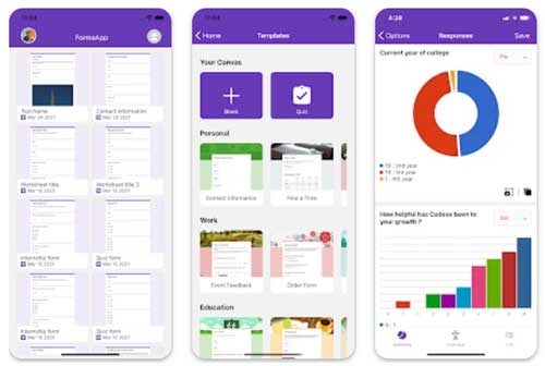 اپلیکیشن گوگل فرم