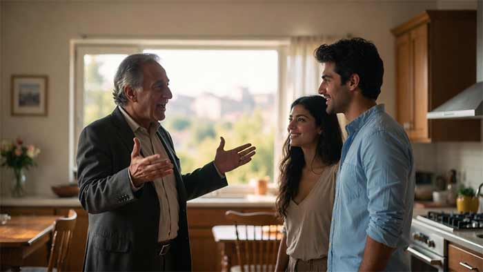 نشون دادن خونه توسط مشاوره املاک 