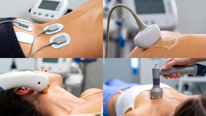 انواع مدالیته‌های فیزیوتراپی و انرژی‌های مورد استفاده (همه بدون اشعه یونیزان)